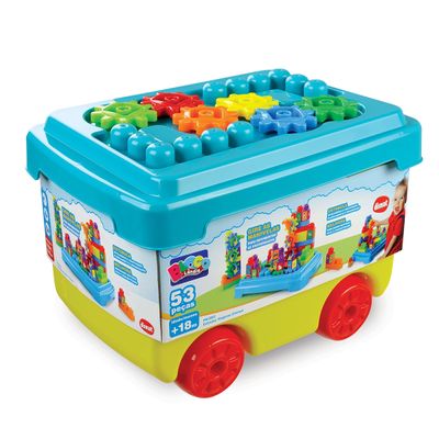 Brinquedo Educativo Blocolândia Estrelas Mágicas 53 Peças Dismat