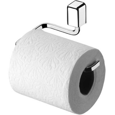 Suporte Porta Rolo de Papel Higiênico de Parede Cromado Papeleira Schmitt Essencial