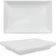 Travessa Melamina Branca 35x22,5cm Wolff Bandeja Servir Porções Retangular