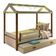 Cama Eliz Branca Com Led E Cama Auxiliar