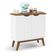 Buffet 02 Portas Prism Branco Acetinado - Patrimar