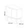 Buffet 02 Portas Prism Branco Acetinado - Patrimar