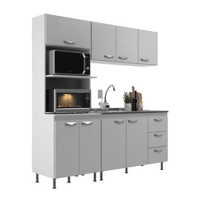 Cozinha Modulada Ipanema 3 Peças - Branco