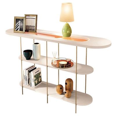 Home Suspenso Illusion 2.2 Cinamomo Off White E Aparador Infinity Off White- Hb Móveis