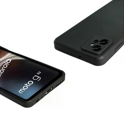 Kit Capa Silicon Veloz e Película Hydrogel HD para Motorola Moto G32 - Gshield