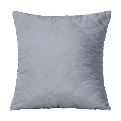 Capa De Almofada Mr 45cm X 45cm 1 Peça Matelada 100% Poliéster - Cinza