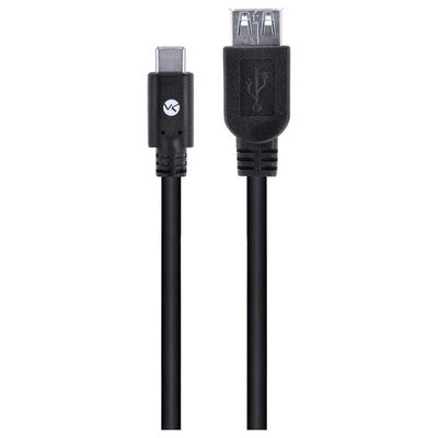 Cabo Usb Tipo C Para Extensor Usb A Femea V3.2 Gen1 5Gbps 2 Metros - C32Uaf-2