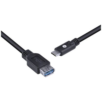 Cabo Usb Tipo C Para Extensor Usb A Femea V3.2 Gen1 5Gbps 2 Metros - C32Uaf-2
