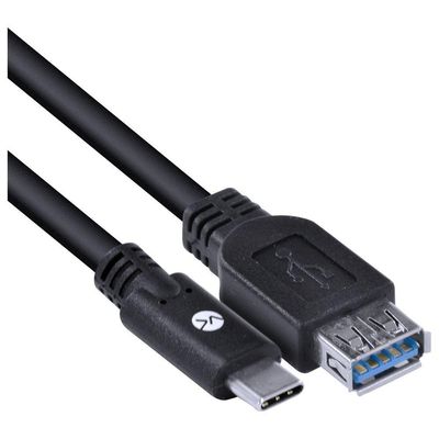 Cabo Usb Tipo C Para Extensor Usb A Femea V3.2 Gen1 5Gbps 2 Metros - C32Uaf-2