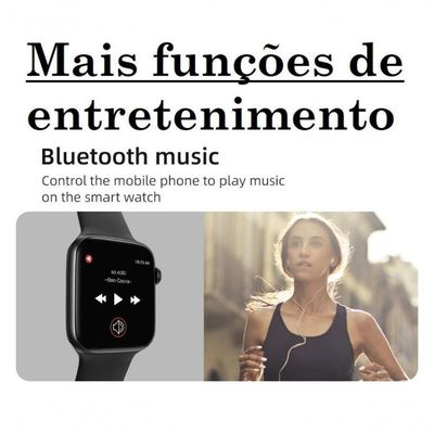 Smartwatch Relogio Rosa Nf Relógio Bracelete