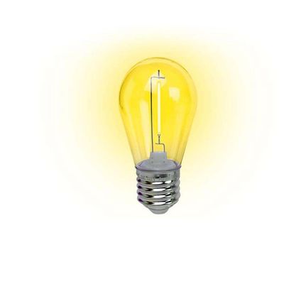 Kit 40 Lâmpada Led Filamento Amarelo 1w E-27 127v Foxlux