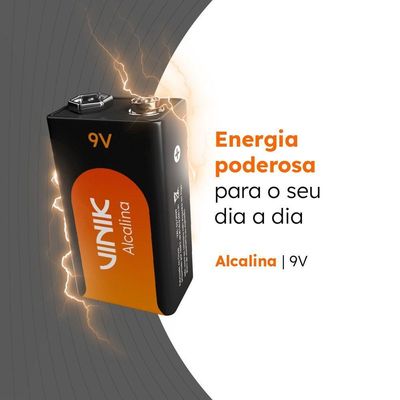 Bateria Alcalina 9v - Vb9vb1