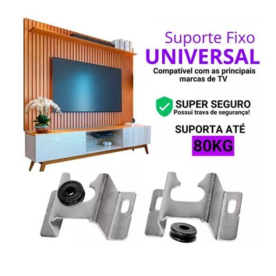 Suporte Universal Fixo 10 A 84 Polegadas Para Tv E Monitor