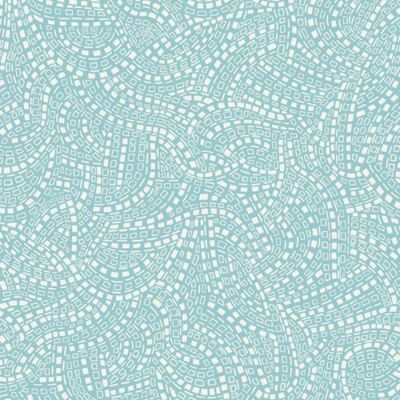 Papel de Parede Capri Geométrico Azul 190512701