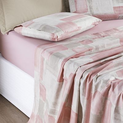 Jogo de Cama Lençol Queen Sensuale Percale 200 Fios 4 Peças - Quadri - 80% Algodão, 20% Poliéster