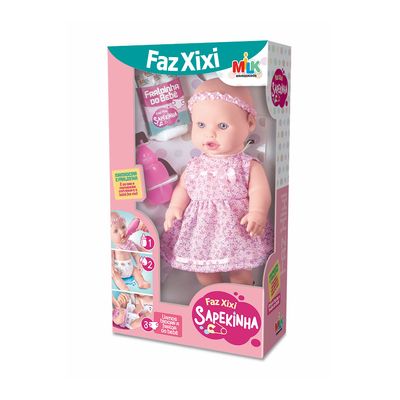 Boneca Milk Sapekinha Faz Xixi