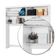 Guarda Roupa Casal Modulado 5 Portas Hercules 4 Portas 4 Gavetas Branco