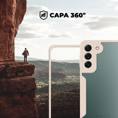 Capa 360 para Samsung Galaxy S22 Plus - Rosa - Gshield