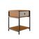 Kit 2 Mesa De Cabeceira Mesa De Canto Quarto Casal Estilo Industrial Gaveta Prateleira Puxador Retrô