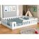 Cama Casal Montessoriana Penélope Com Estrutura Baixa E Design Sofisticado