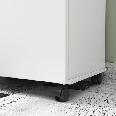 Armário Multiuso Capri Lavanderia 02 Portas Branco