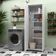 Armário Multiuso Capri Lavanderia 02 Portas Branco