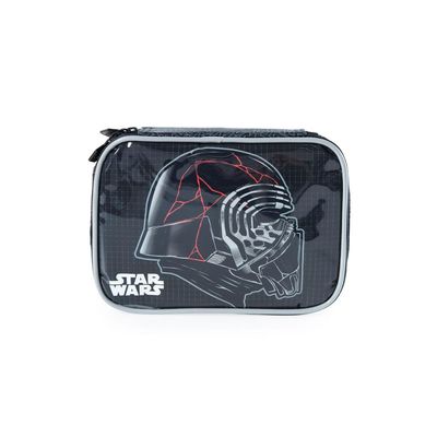 Estojo Escolar Grande Star Wars Kylo Ren G / Preto