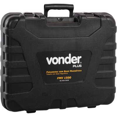 Furadeira para Chapas e Vigas de Metal com Base Magnética 220V FMV 1500 Vonder Plus