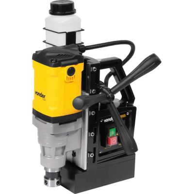 Furadeira para Chapas e Vigas de Metal com Base Magnética 220V FMV 1500 Vonder Plus