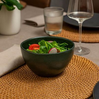 Bowl Orgânico Arauco 558ml Porto Brasil Verde Cerâmica Tigela Servir Mesa Posta