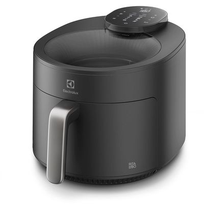 Air Fryer Electrolux por Rita Lobo 5,1L Cinza Expert c/Visor 1500W (EAF170) 127V