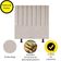 Cabeceira De Cama Solteiro Box 90 Cm Karla Corino Cor:bege