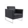 Poltrona Decorativa Julia 70cm Courotex Preto