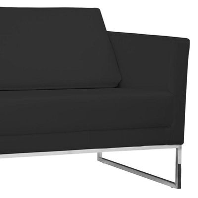 Poltrona Decorativa Julia 106cm Corano Preto