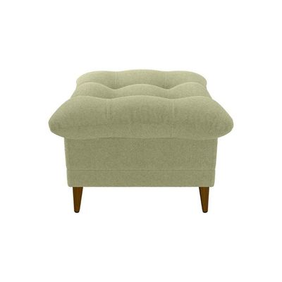 Poltrona De Amamentação Com Puff Luxo Confortável Montreal Matrix Boucle Oliva