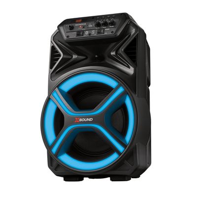 Caixa Amplificada Mondial Preto 400W RMS Bivolt - CM-400-L Bivolt