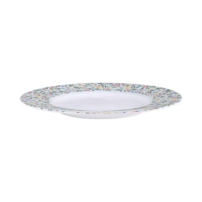 Prato Raso Tramontina Dalina Em Porcelana Decorada 28 Cm Tramontina
