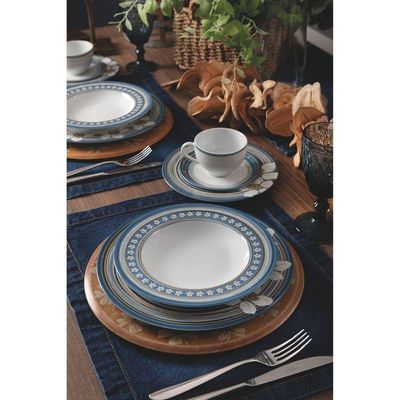 Prato Sobremesa Tramontina Nix Em Porcelana Decorada 21 Cm Tramontina