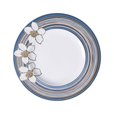 Prato Sobremesa Tramontina Nix Em Porcelana Decorada 21 Cm Tramontina
