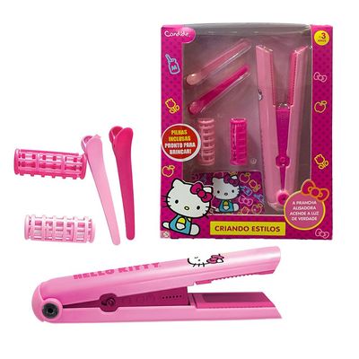 Conjunto de Beleza Criando Estilos Hello Kitty