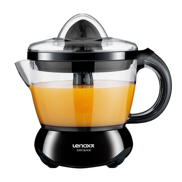 Espremedor de Frutas Lenoxx Easy Black PEF505 1,2L Preto 25W - 127V Espremedor de Frutas Lenoxx Easy Black PEF505 1,2L Preto 25W - 127V