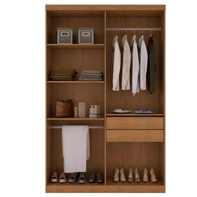 Guarda Roupa Solteiro Heros 4 Portas E 2 Gavetas Moderna Imbuia
