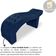 Maca Estofada Capitonê Clínica Salão Estética Suede Eduarda Cor:azul Marinho