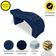 Maca Estofada Capitonê Clínica Salão Estética Suede Eduarda Cor:azul Marinho