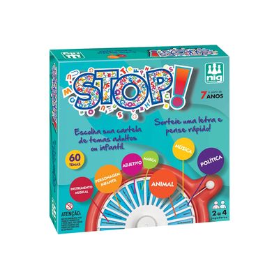 Jogo Stop Nig Brinquedos 60 Temas