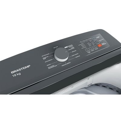 Máquina de Lavar Brastemp 18 kg Ciclo Tira Manchas Advanced BWF18AB Branco / 110V