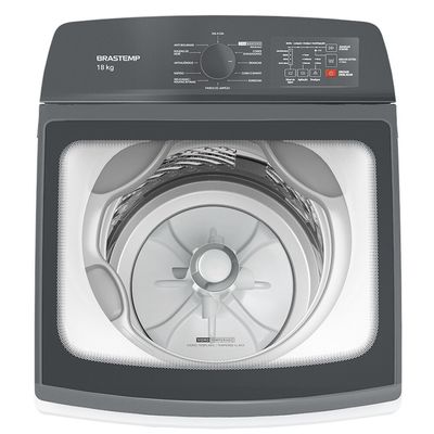 Máquina de Lavar Brastemp 18 kg Ciclo Tira Manchas Advanced BWF18AB Branco / 220V