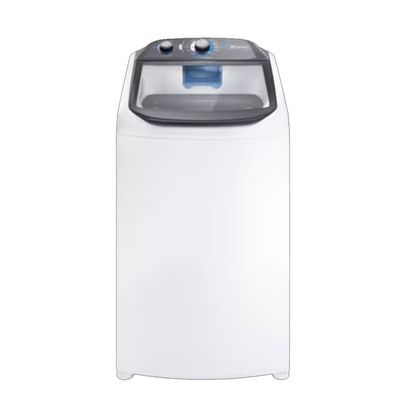 Máquina de Lavar 13kg Electrolux LDA13 Efficient com Duplo Dispenser Cesto Inox Máxima Diluição Branco / 127V
