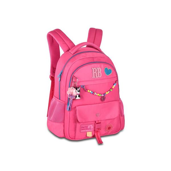 Mochila De Costas Feminina Escolar Anti-Furto Rebecca Bonbon Clio Style RB24595 Rosa