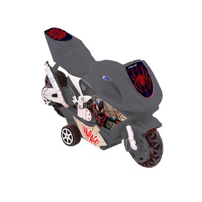 Kit 2 Motos a Fricção Spiderman Etitoys